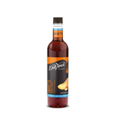 Amazon Da Vinci Sugar Free Amaretto Syrup Ml Amaretto Coffee