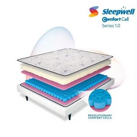 Coir And Foam Sleepwell Comfort Cell Series 2 0 Mattress Thickness 7