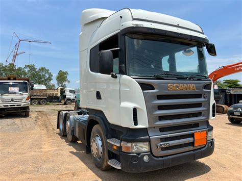 ขาย 890000 หัวลาก Scania R 420 แรง เลี้ยว