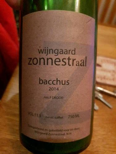 Wijngaard Zonnestraal Bacchus Vivino Us