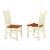 East West Furniture Quincy Piece Wood Dining Set In Black Cherry