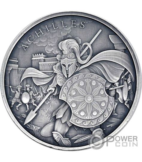 Achilles Legendary Warriors Oz M Daille Argent