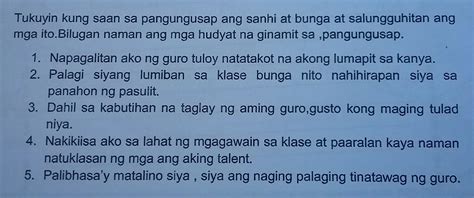 Sanhi At Bungapanuto Bumuo Ng Pangungusap Na May Sanhi At Bunga Sa