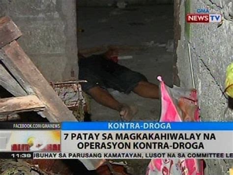 Bt 7 Patay Sa Magkakahiwalay Na Operasyon Kontra Droga Video Dailymotion