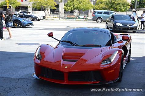 Ferrari Laferrari Spotted In Los Angeles California On 08112019