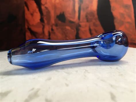 Glass Spoon Pipe Glass Tobacco Pipe Hand Pipe Etsy