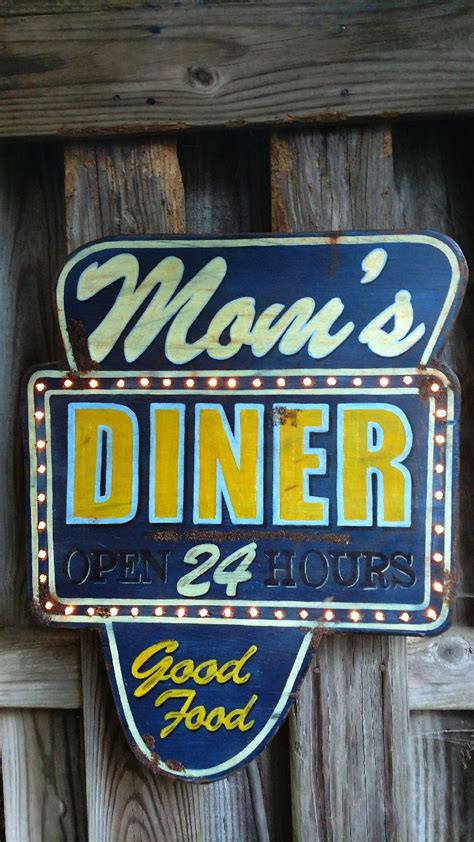 Custom Replica • Vintage • Diner Signs By Blue Shed Mayhem