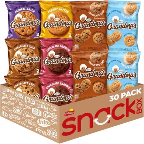 Grandma S Cookies Variety Pack Pack Of Pack Of Qfc