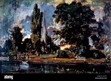 John constable salisbury cathedral hi-res stock photography and images ...