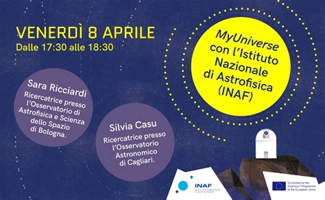 Myuniverse Con Listituto Nazionale Di Astrofisica Inaf Zaffiria