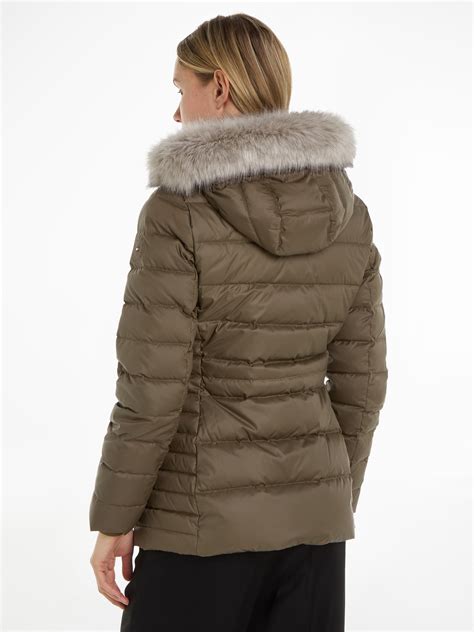 Tommy Hilfiger TYRA DOWN JACKET WITH FUR Modehaus Hochstetter