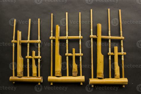 Angklung The Traditional Sundanese Musical Instrument Made From Bamboo