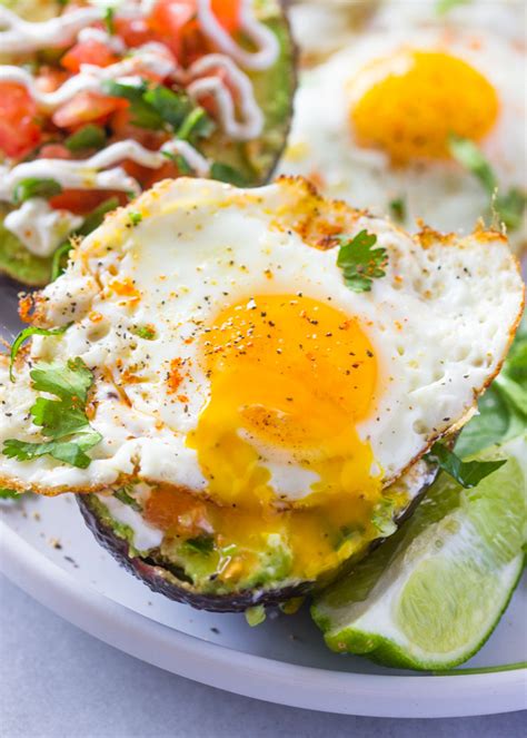 Weight Loss Salsa Stuffed Avocado Eggs Breakfast Paleo Low Carb