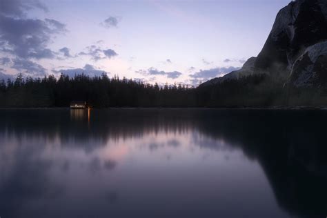 Tranquil cabin by the lake. : r/archviz