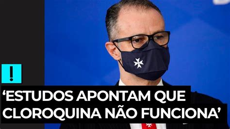 Estudos apontam que cloroquina não funciona diz presidente da Anvisa