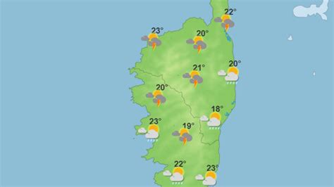 Météo pour ce mercredi 3 mai 2023 en Corse