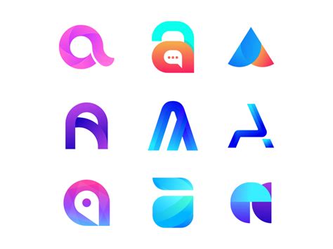 Alphabet Logo Design Letter A By Eashin Arafath On Dribbble Alphabet