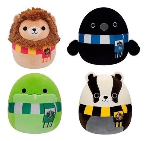 Peluches Squismallows Harry Potter Hogwarts Mascotas Pack Env O Gratis