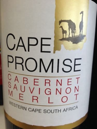 Cape Promise Cabernet Sauvignon Merlot Vivino