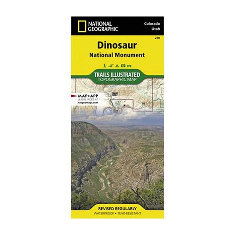 National Geographic Maps / 2019 Dinosaur National Monument Map