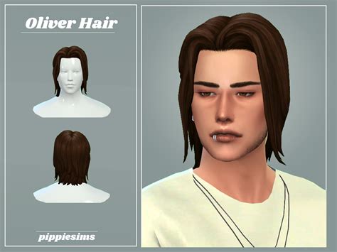 Oliver Hair Patreon Sims Hair Sims 4 Hair Male Mens Hairstyles