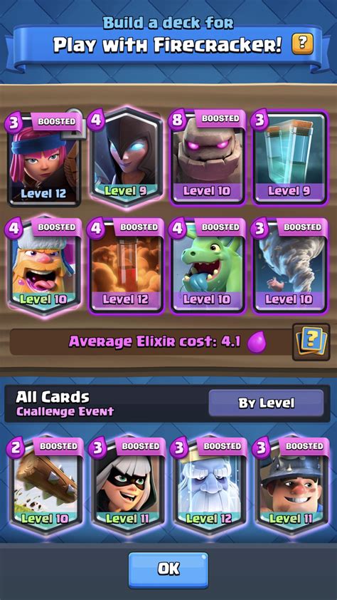 Best Deck For Firecracker Challenge Ps I Know Im A Bad Human For Running This Xd Rclashroyale