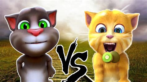 Talking Ginger 2 Talking Tom Vs Talking Tom Cat 🐱🤣🤣🤣😂🤠😄 Youtube