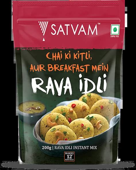 Buy Satvam Rava Idli Instant Mix Online At Best Rate