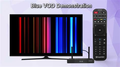 Superbox S Pro Blue Tv Blue Vod Demo Youtube