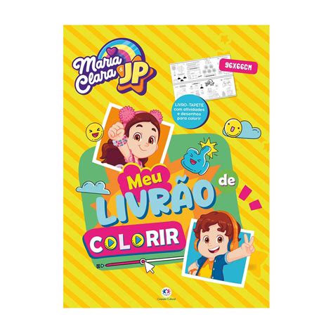 Maria Clara E Jp Meu Livrão De Colorir Auge App Representações