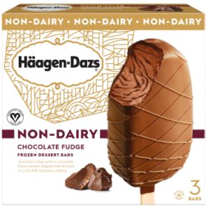 Haagen Dazs Non-Dairy Frozen Dessert Bars Now in 3 Decadent Flavors