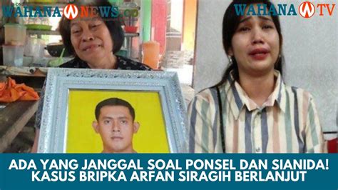 Tewasnya Bripka Arfan Saragih Janggal Kamaruddin Simanjuntak Laporkan