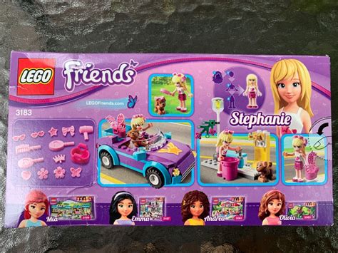 Lego Friends Purple Car And Puppy New Set 6 12y Stephanies Cool