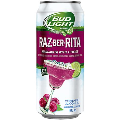 Bud Light Lime Raz Ber Rita 4 Pk 16 Fl Oz Cans Beer Superlo Foods