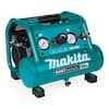 Makita Quiet Series 1 2 HP 1 Gal Compact Oil Free Electric Air