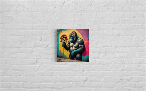 Graffiti Gorilla - Etsy