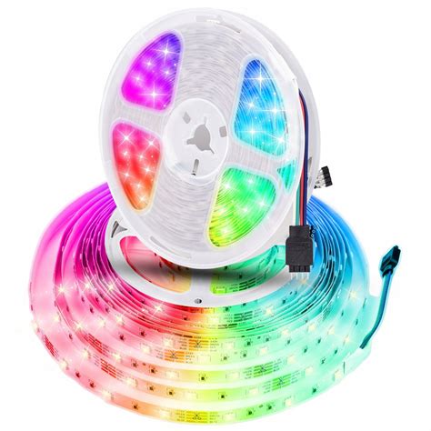 Taśma LED RGB kolorowa 10m pilot Aplikacja WiFi ERLI pl