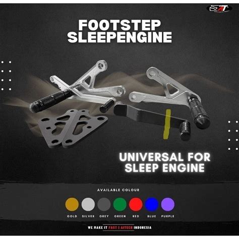 Jual FOOT STEP UNDERBONE BEBEK SLEEP ENGINE FizR Vega R Jupiter Z