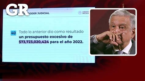 Respuesta De Corte Sobre Salarios Es Leguleya Dice Amlo Youtube