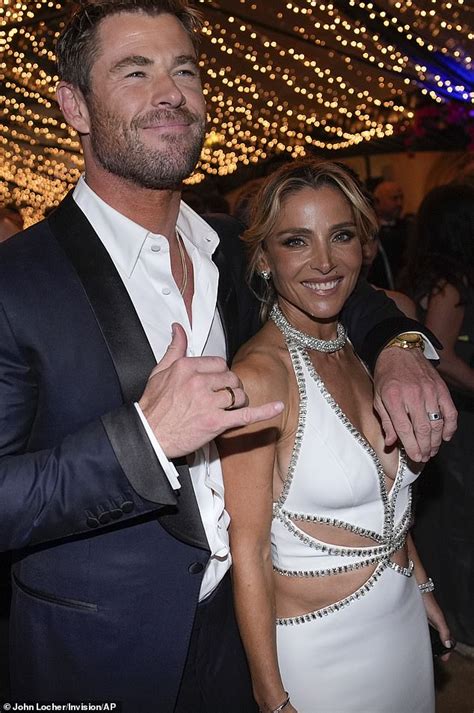 Elsa Pataky And Chris Hemsworth Put On A Loved Up Display At The