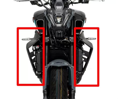 Puig Naked Side Downforce Spoiler Schwarz Yamaha Mt Sp