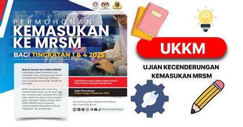 Ukkm Ujian Kecenderungan Kemasukan Mrsm Sesi