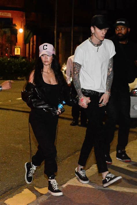 Megan Fox And Machine Gun Kelly Out In Sao Paulo 03 23 2022 • Celebmafia