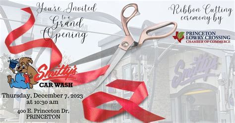 Ribbon Cutting for Smittys Car Wash, 400 E. Princeton Dr. Princeton, TX ...