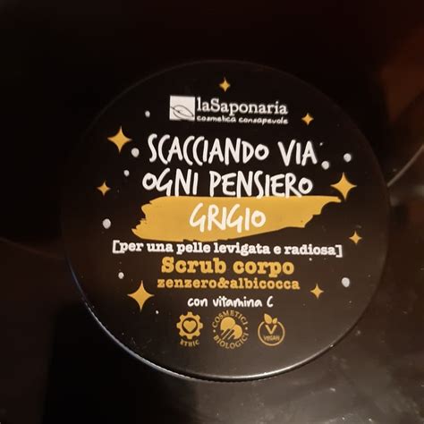 La Saponaria Scrub Corpo Zenzero E Albicocca Review Abillion