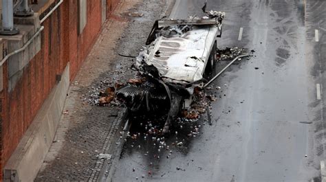 Suv Driver Dies In Fiery Chain Reaction Crash On Bronx Expressway