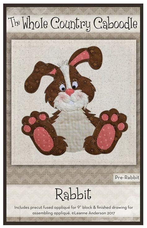 Rabbit Quilt Block Pattern – FREE Quilt Patterns