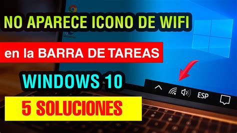 Como Poner El Icono De Wifi En La Barra De Tareas Windows Youtube