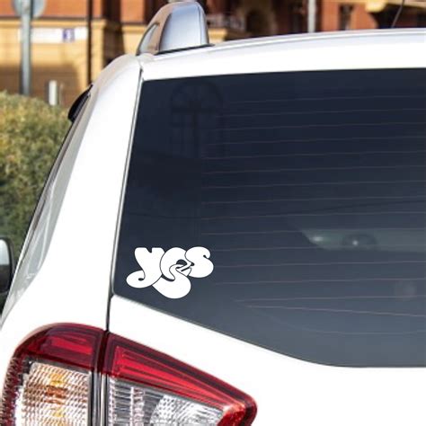 Yes Band Logo Vinyl Decal sticker | Etsy