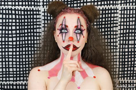 Halloween Clown Makeup Tutorial Look By Mari